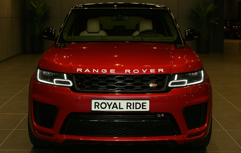 Range rover svr red